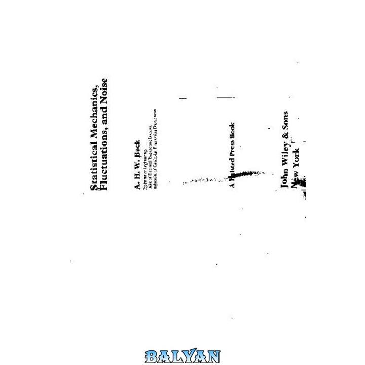 دانلود کتاب Statistical mechanics,Fluctuations and noise